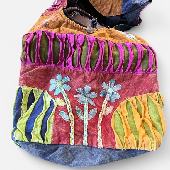 BOHO PATCHWORK shoulder bag - Picture 3 of 3